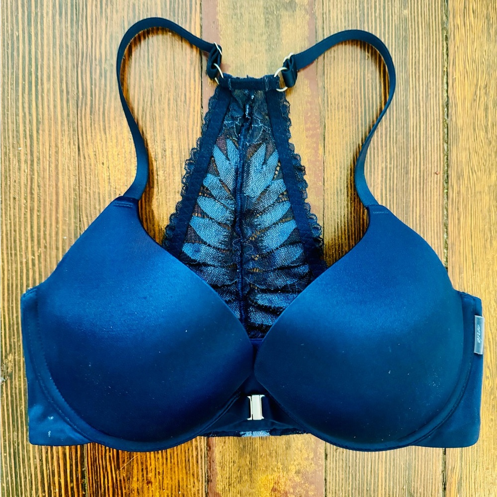 BOHEMIAN T-BACK BRA. SIZE 34D. AERIE.